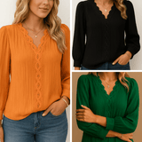 Kit 3 Blusas Feminina Elegance