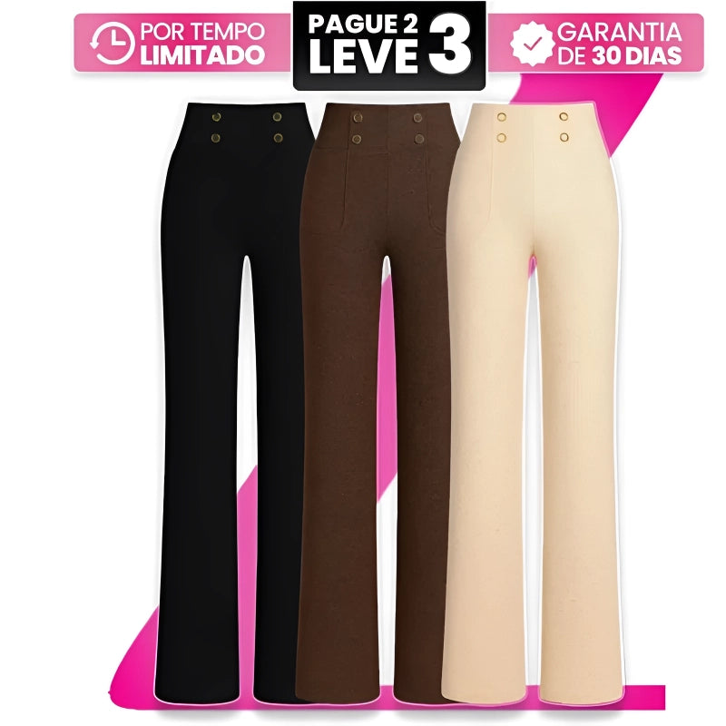 Calça Feminina Solena - [Pague 2, Leve 3]