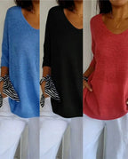 Compre 1 Leve 3 Blusinhas Luna® com decote V e Malha Leve