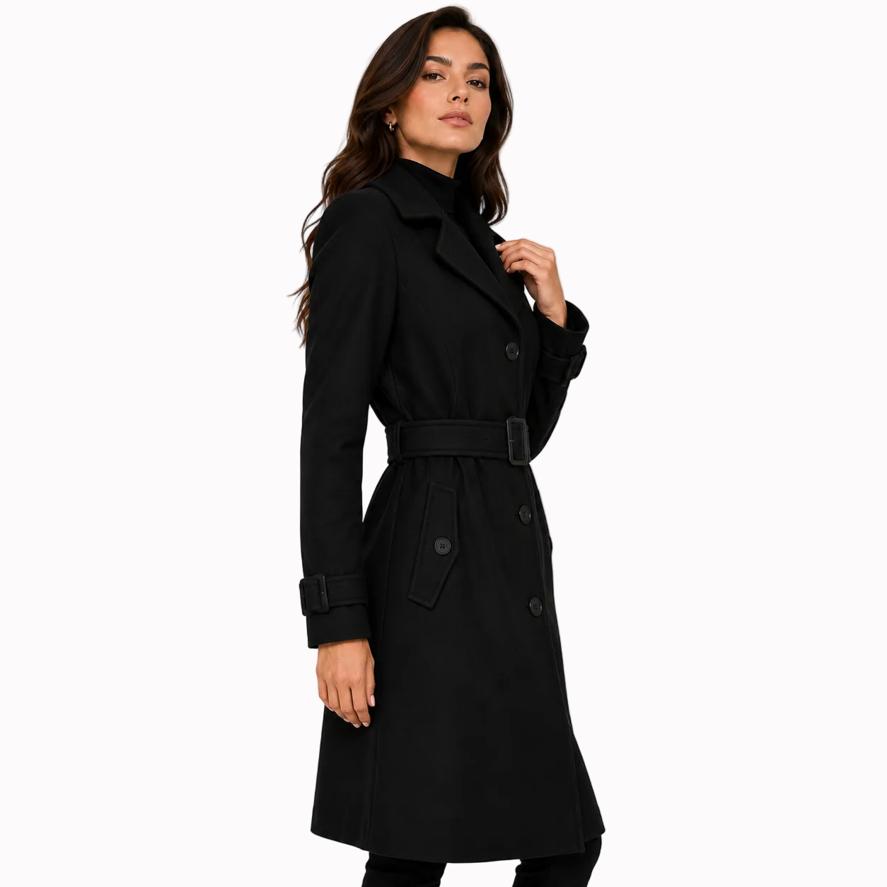 Casaco Feminino de Lã Batida Alelí